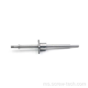 Diameter 10mm 1mm pitch flange nut screw